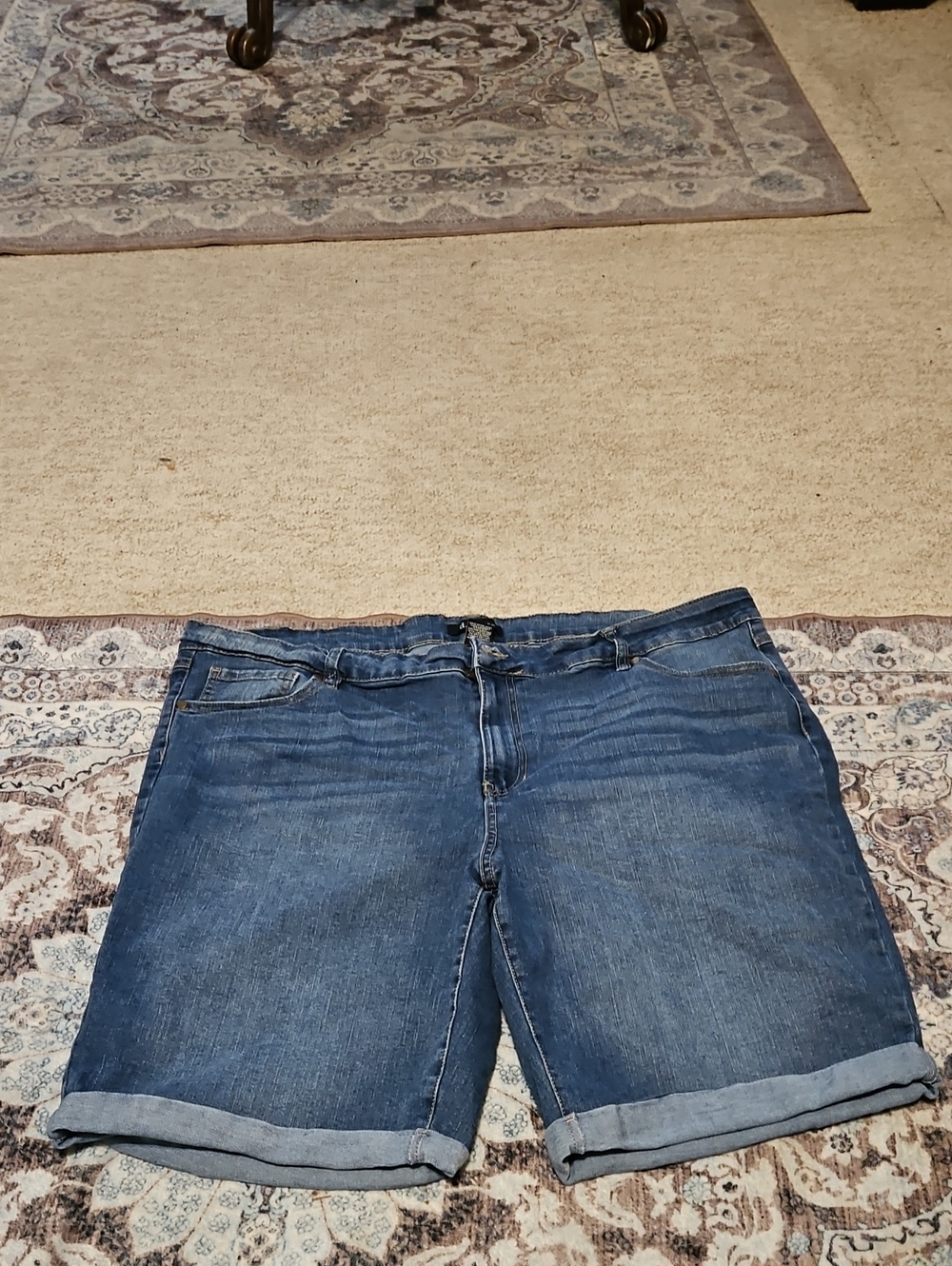 d. jeans Women's Blue Denim Jean Shorts